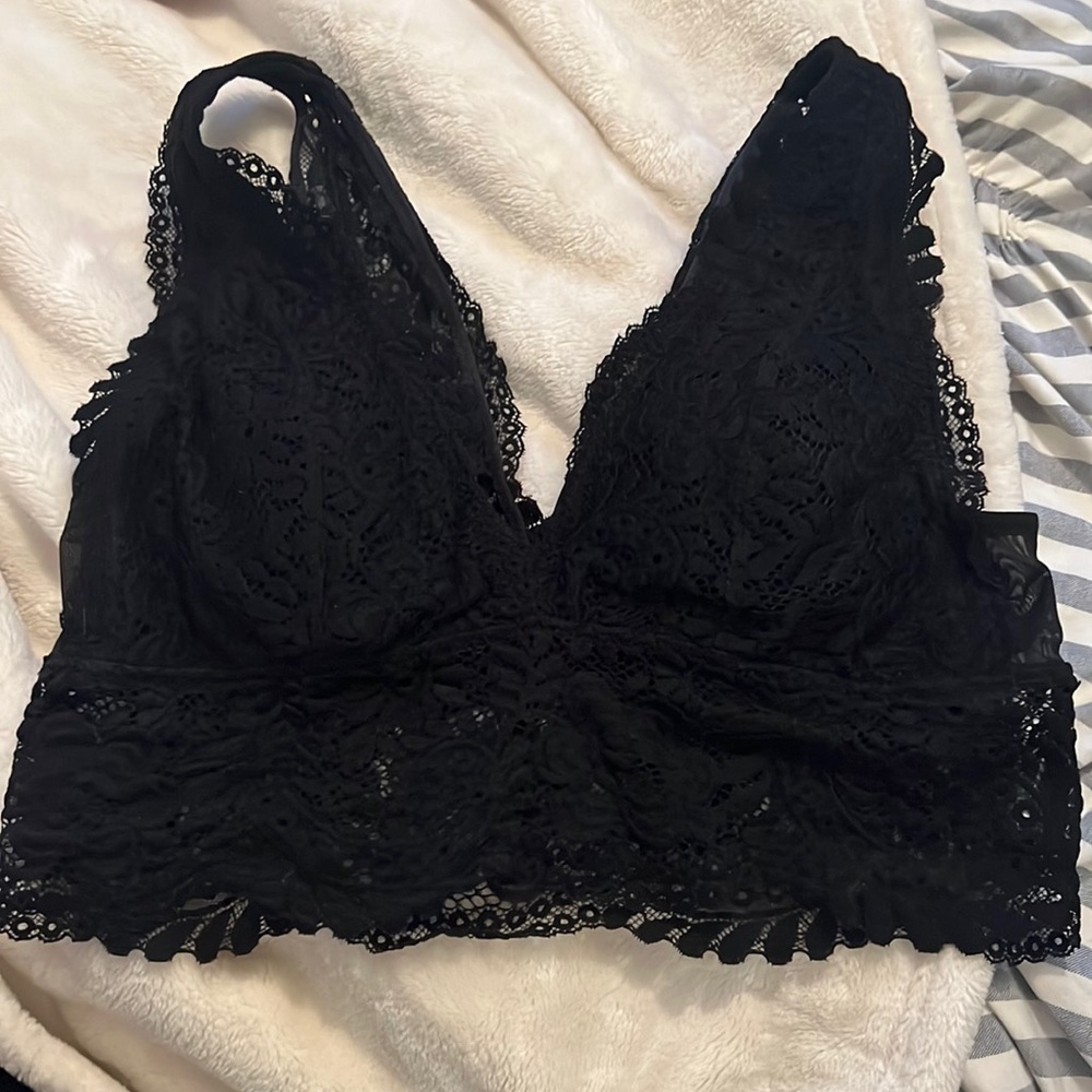 Black aerie bralette
